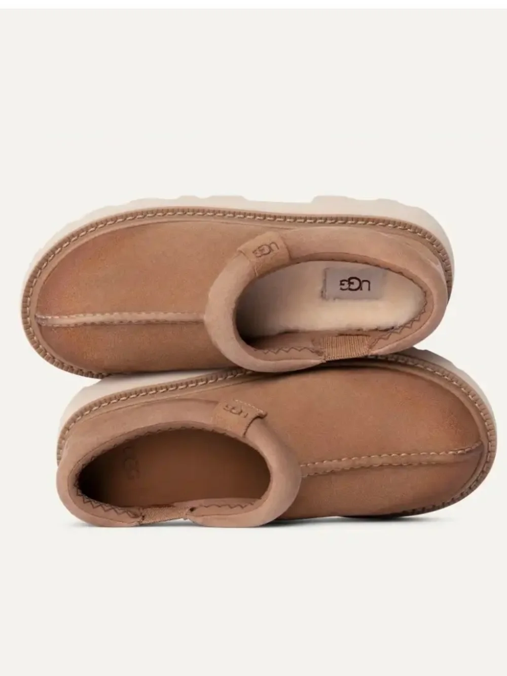 UGG Men's Suede Slip-On Loafers - Tan
